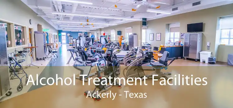 Alcohol Treatment Facilities Ackerly - Texas