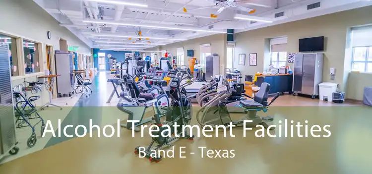 Alcohol Treatment Facilities B and E - Texas
