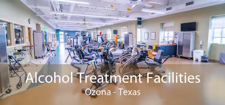 Alcohol Treatment Facilities Ozona - Texas