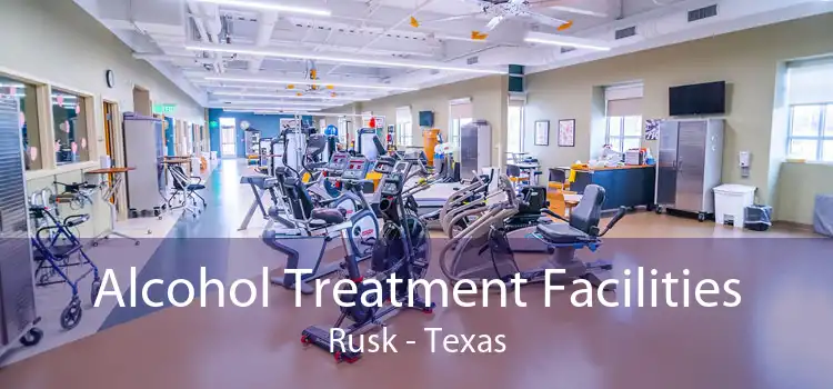Alcohol Treatment Facilities Rusk - Texas